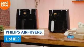 Wat is het verschil tussen een L en XL airfryer van Philips?