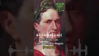 Ricreata la voce ORIGINALE di Giulio Cesare con IA #storia #stoico