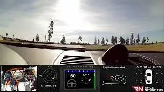 RN #1 Onboard video The Ridge Motorsports Park, 992 GT3RS, 01:39.894