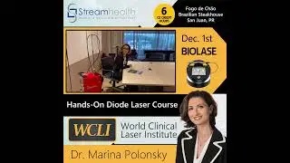 Dr. Marina Polonsky DTC Hand-On Diode Laser Course | Streamhealth Dental