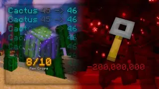 Maxing the worst crop... and gambling (Skyblock Sillies v35)
