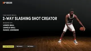 MAKING A 2-WAY SLASHING SHOT CREATOR | NBA 2K22 NEXT GEN BUILDS