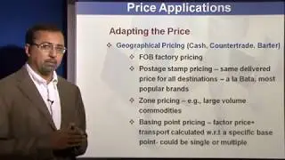 Marketing Management Lectures - Adapting the price