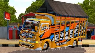 MOD BUSSID | Livery NABILA Mod Truck Canter N7 @dewaproject333
