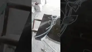 Резка роз из гранита