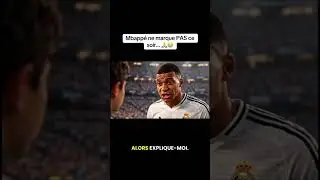 The little boy is afraid Kylian Mbappé will score a goal ⚽🔥