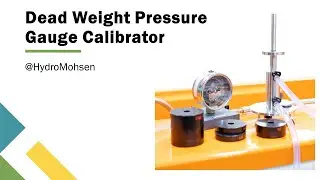 Pressure Gauge Calibration using a Dead Weight Calibrator - Armfield F1-11