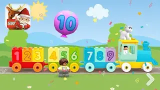 LEGO DUPLO WORLD 🧱 NUMBER TRAIN—Toot! Toot! All aboard for learning early math skills!