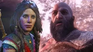 Kratos and Freya being friends for 8 minutes straight