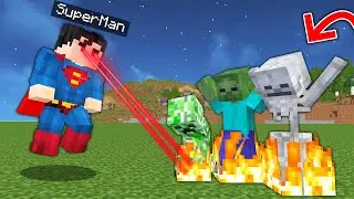 Minecraft dar sunt SuperMan !!