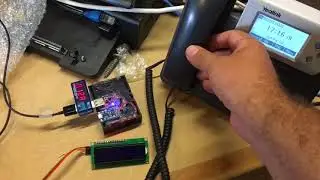 ESP8266 LCD16x2 Yealink Phone URL Action feature