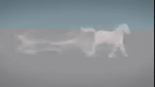 Houdini - Simple Smoking Horse (scene file)