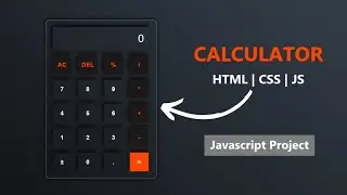 How To Create Calculator Using HTML CSS and JS | Fast Code