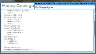Implementing cat command using system calls c code example