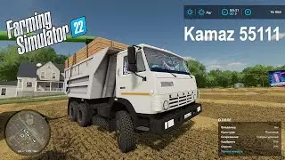 FS 22 Mods Kamaz 55111 sovok
