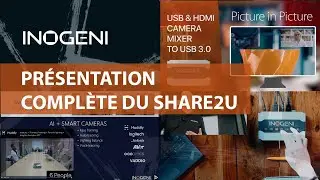 Formation complète SHARE2U pour les mixers vidéo d'applications éducatives et professionnelles.