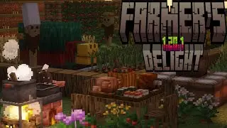 Farmer's Delight 1.20.1 - Mod Review