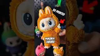 3D Printed Large Hairy Labubu Leader 