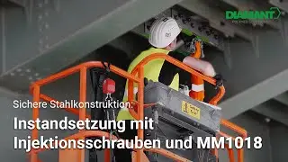 Forschungsprojekt Leverkusener Brücke: Injektionsschrauben sicher verankert mit MM1018!