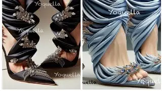 New sandal 👠 beautiful design stylish good looking is wow 💯❤️👍👠👠 👠👠👠