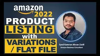 Amazon Product Listing with Variations through Flat File