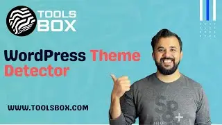 How to Use WordPress Theme Detector  | WWW.TOOLSBOX.COM