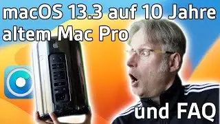 macOS Ventura 13.3 on a 2013 Mac Pro! 😱 | Open Core Legacy Patcher | Update miracle! - 4K