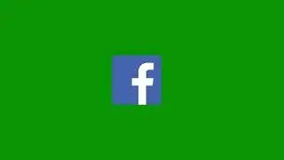 Facebook Logo | Green Screen | Boring Graphics