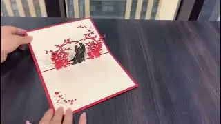 3D Pop Up Wedding And Anniversary Greeting Card