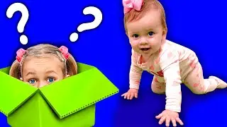 Веселые прятки - Пикабу! | Детская песня от Майи и Маши