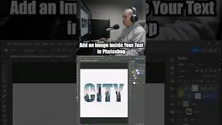 Add an Image inside your Text in Photoshop 