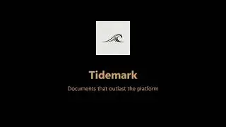 Tidemark | Tatum x Walrus Hackathon