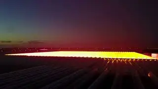 DJI drone soars gracefully over the Westland greenhouses