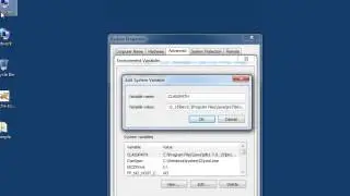 Setting Classpath for Apache Tomcat Server in Windows 7