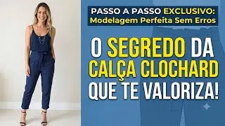 ✅️ DIY Calça Clochoard_Calça Costura Fácil passo a passo para iniciantes Gisleide Novelo