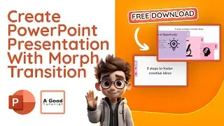 FREE DOWNLOAD | How to Create PowerPoint Presentation With Morph Transition | Part 9