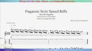 Paganini-Inspired Speed Riffs: Mastering Guitar Shred Techniques