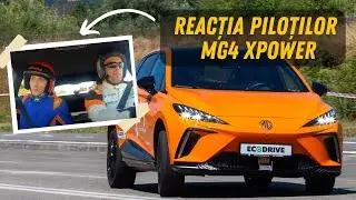 Am lovit o bordură dar mașina a rezistat - Super Slalom cu MG4 XPower