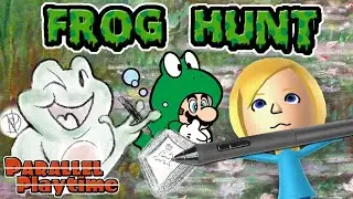 Nintendo FROG HUNT + Dani Doodles | Parallel Playtime 01 (Art & Video Games Live Stream)