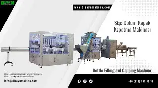 Şişe Dolum Kapak Kapatma Makinası - Bottle Filling and Capping Machine