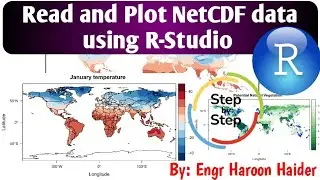 Open, Read and Plot NetCDF GCM Data using R Studio.