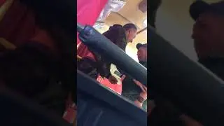 Разборки защитников в автобусе 
