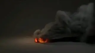Burning tire in Houdini (Apprentice)