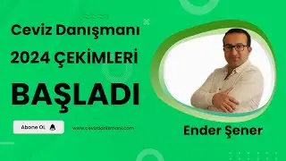 ENDER ŞENER 2024 ÇEKİMLERİNE BAŞLADIK. I CEVİZ DANIŞMANI