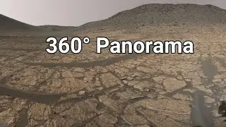 NASA's Mars Perseverance Rover's 360-Degree Panorama Of “Bright Angel, An Ancient River Region