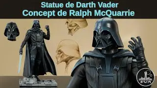Revue d'une Statue concept de Darth Vader de Ralph McQuarrie
