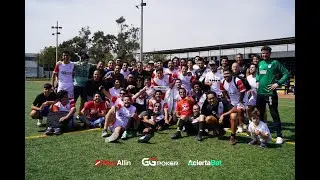 Resumen y detrás de cámaras del PerúAllin vs Once Machos