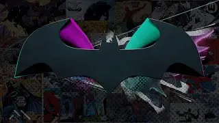 Batman into the Spider-verse - Blender artwork