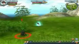 Dragon Ball Online GamePlay Human Charging Up & Attacking HD