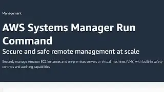 DevOps - AWS Systems Manager - Run Command Node Management without SSH Access